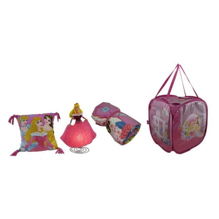 Disney Princess Room On The Go 5pc Sleeping Bag Set