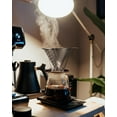 thumbnail image 3 of Stainless Steel Coffee Filter, Adornlife Reusable Pour-In Coffee Filter Conical Coffee Dripper with Removable Cup Holder and Bonus Brush (Honeycomb Design), 3 of 6