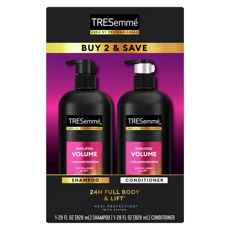 Tresemme Shampoo and Conditioner for Women Amplified Volume Twin