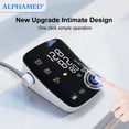 thumbnail image 5 of Alphamed Automatic Upper Arm Blood Pressure Monitor Home BP Machine Large Backlit Display 2 User Memory Wide Cuff for Adults Seniors Daily Use, 5 of 9