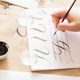 thumbnail image 3 of Worgeous Glass Paperweight for Calligraphy and Decor Transparent Desk Accessory with Smooth Surface 2pcs, 3 of 10