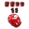 thumbnail image 4 of Juego de Cascos de Bicicleta Shamjiam para Niños Rojo, 4 of 8
