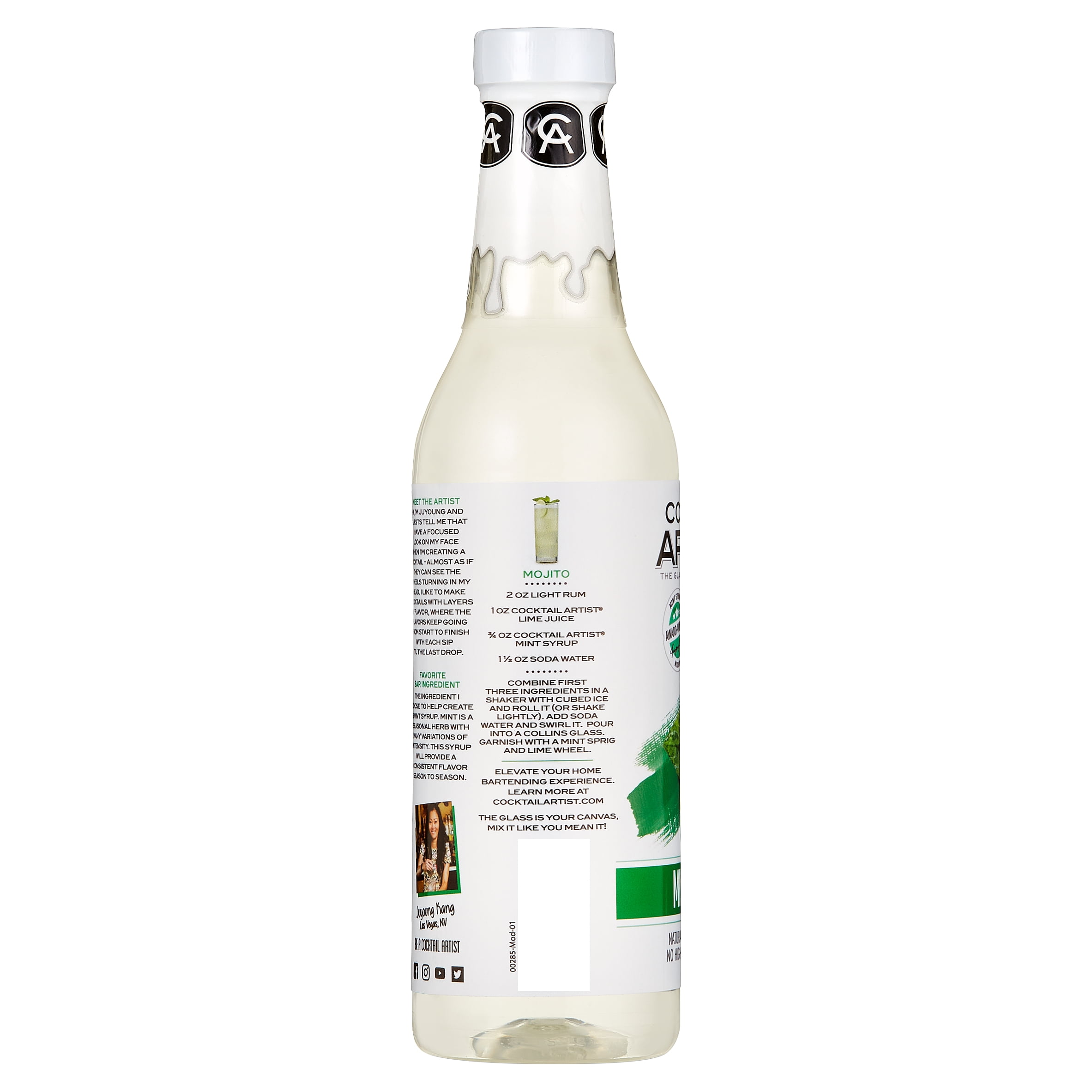 Cocktail Artist Premiun Mint Syrup, 12.6 Oz