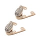 thumbnail image 1 of 2 protectores de punta para zapatos de tacón alto, elegantes y duraderos, para mujer. Oro, 1 of 9