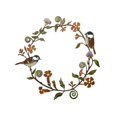 thumbnail image 4 of Guirnalda de pájaros de acero inoxidable para decoración del hogar, hecha a mano, para Navidad A, 4 of 9