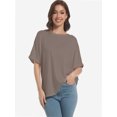 thumbnail image 2 of Women's Casual Short Sleeve Crew Neck T-Shirts, 2 of 6
