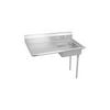 Elkay Standard Dirty Dish Table, Right to Left Operation, 60 (L) X 30 (W) X 42.75 (H) Over All