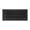 Black, variant on Naiture Louvered Floor Register, Contemporary Style Stainless Steel with Damper or Lever, Duct Size 4" X 10" (Overall Size 5-1/4" X 11-5/8"), Brushed Nickel Finish