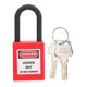 thumbnail image 1 of 38mm Nylon Safety Padlock Dustproof Safety Device for Construction Site Red, 1 of 4