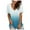 #10, variant on HONHUZH Womens Plus Size Shirts Summer Tops Gradient Printed Blouse V-Neck Short Sleeve Loose T-Shirt Tops