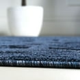 thumbnail image 6 of JONATHAN Y IBIZA 5' Round Area Rug, Talaia Neutral Geometric - Navy, IBZ102B-5R, 6 of 8