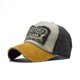 thumbnail image 1 of Gorra de béisbol clásica de algodón vaquero lavado vintage, tamaño ajustable para hombres y mujeres, unisex (amarillo), 1 of 1