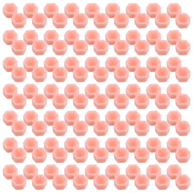 NUOLUX 200Ud Organizador Para De Pestañas Con De Doble Orificio Y Color Rosa