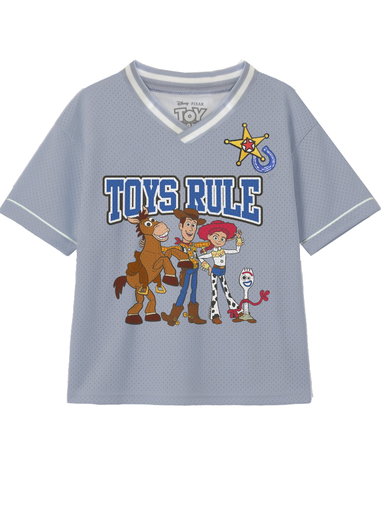 Toy Story Toddler Boy Short Sleeve Jersey, Sizes 12 Months-5T