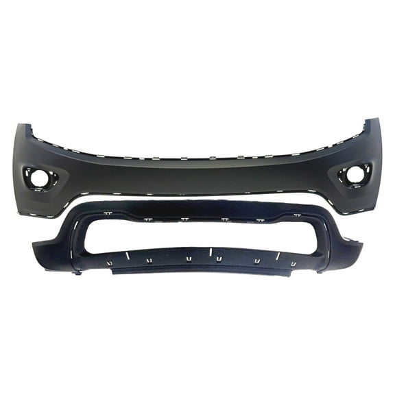 DCP Front Bumper Cover Kit for 2014-2016 Jeep Grand Cherokee CH1014105 CAPA