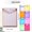D, variant on Clearance Under $0.89! 1PC Expanding File Folder, Button Closure Document Wallet with Label Pocket, Plastic, for Office & Home, (25*19*6cm, K)