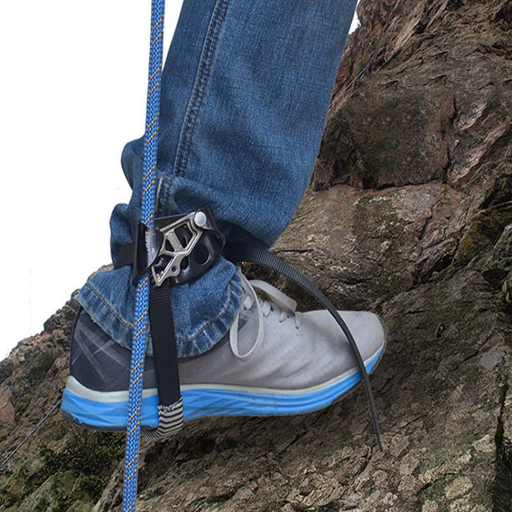 Naierhg Left/Right Foot Ascender Riser Rock Climbing Mountaineering Safety Equipment