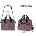 thumbnail image 2 of FORMRS Reusable Lunch Bag for Work School Leakproof Insulated Cooler with Adjustable Shoulder Strap, Colorful Mandala Pattern, 2 of 6