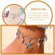 thumbnail image 3 of KAKOWELY Tobillera De Mujer Con Dijes Marinos En Ideal Para Y Vacaciones, 3 of 8