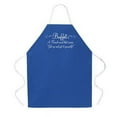 thumbnail image 2 of Attitude Aprons Fully Adjustable Buffet Apron, Royal Blue, 2 of 3
