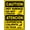 Warning Sign 1, variant on Bilingual Caution Hot Surface Do Not Touch 8"x12" Tin Warning Metal Sign, Vintage Wall Decor, Home Farm Bar Coffee Shop Club Decoration, Hazard Sign