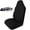 Black, variant on Yaoyar Front Set Cloth Car Seat Covers, Universal Fit, Washable Seat Covers for SUV, Sedan, Van in Black