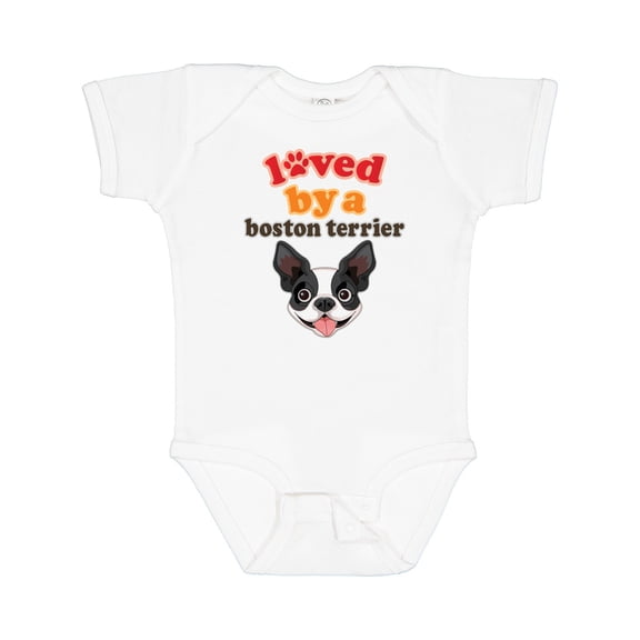 Inktastic Boston Terrier Dog Gift Girls Baby Bodysuit