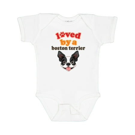 

Inktastic Boston Terrier Dog Gift Gift Baby Girl Bodysuit