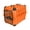 Orange, variant on Mammoth Guardian Strong and Durable 36" Plastic Dog Kennel, Blue, Heavy-Duty Travel Crate