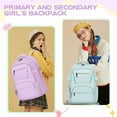 thumbnail image 6 of Cute Backpack for School Aesthetic School Bag Backpack for Women Travel Laptop Bookbags, 6 of 6