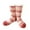 Rose, variante sur Breezora Chaussettes en Coton à Thème de Noël pour Femmes avec Semelle Antidérapante Épaissie pour Sol et Tapis Confortables pendant la Saison des Fêtes Violet