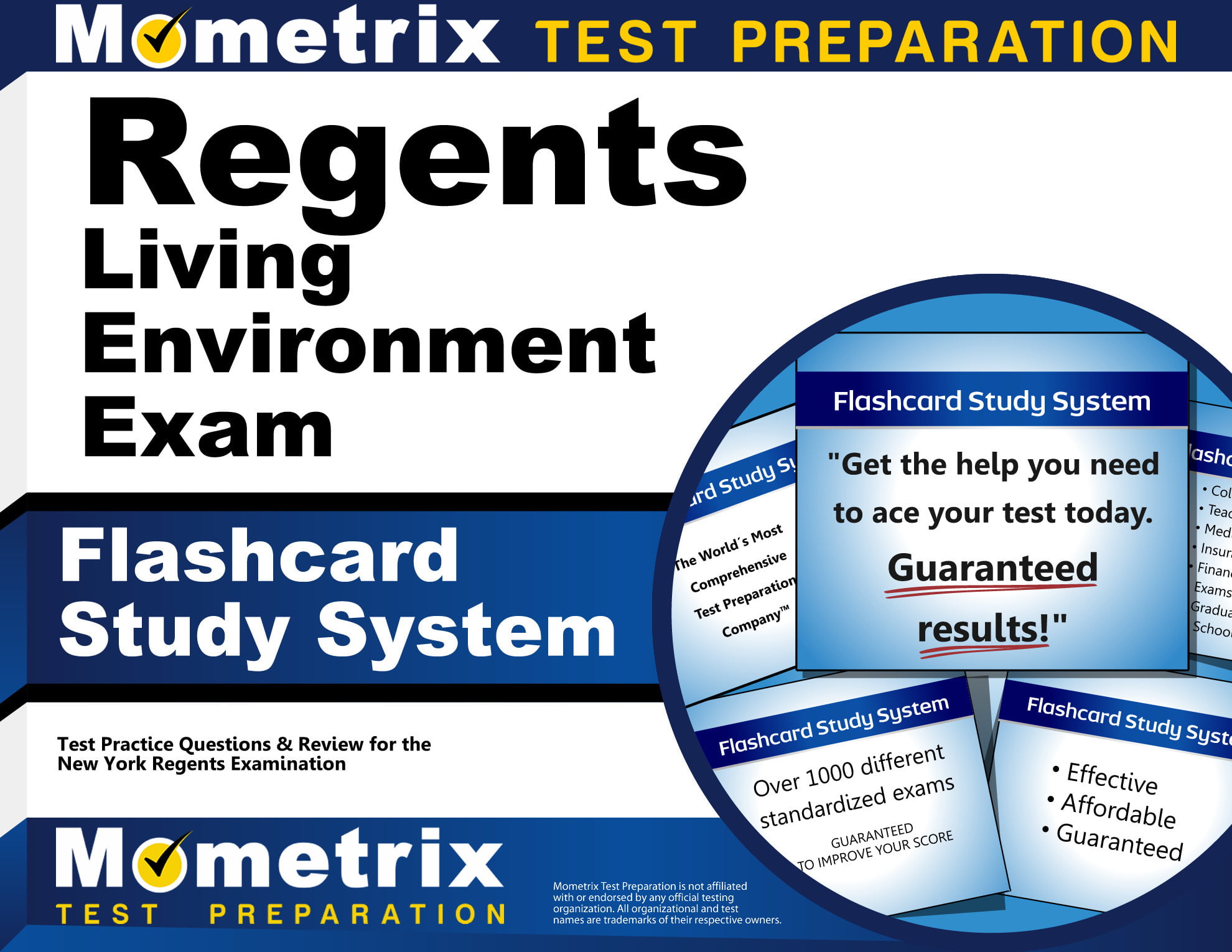 Regents Living Environment Exam Flashcard Study System : Regents Test