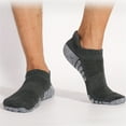 thumbnail image 4 of Calcetines tobilleros Minnieouse de algodón transpirables deportivos para adultos y niños Gris oscuro AP010051-04B, 4 of 6