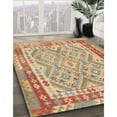 thumbnail image 3 of Ahgly Company Machine Washable Indoor Rectangle Contemporary Chocolate Brown Area Rugs, 5' x 8', 3 of 7
