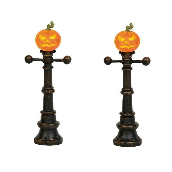 Department 56 Halloween Village Street Lamps Accessory Figurine 6003301 New
