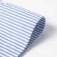 thumbnail image 5 of LYMAYTER Kids Boys Classic Dress Shirt With Tie Toddler Long Sleeve Lapel Collar Button Down Spring Tops 2-15Y, 5 of 8
