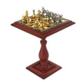 thumbnail image 1 of Juego de ajedrez magnético en miniatura Zulema Mini tablero de ajedrez de casa de muñecas, 1 of 7
