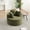 Green, variant on VERTEX&KAIBIN 43-inch round corduroy single sofa, comfortable lounge chair, comes with three pillows, minimalist design, perfect for bedrooms, lounges, game rooms, and living rooms