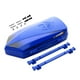 thumbnail image 2 of Soporte de barra transversal para equipaje de techo, caja de equipaje de techo, portaequipajes RC, escala 1:8 1:10 azul, 2 of 9