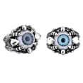 thumbnail image 4 of Qarigey Anillo de globo ocular, decoración personalizada, anillos de ojo falso, joyería portátil, vestido decorativo, fiesta de Cosplay Ropa, zapatos y accesorios Miscelánea Azul Qarigey AP014686-02, 4 of 6