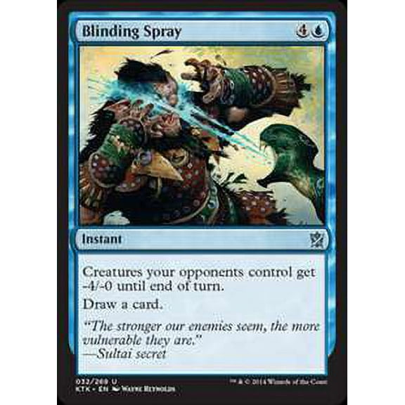 MtG Khans of Tarkir Uncommon Blinding Spray (Foil) #32
