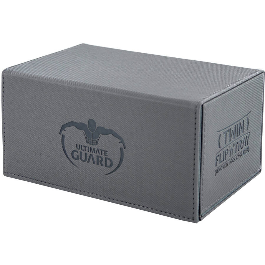 Ultimate Guard Twin Flip´n´ Tray Deck Case Kartenbox 160 Karten XenoSkin Schwarz 