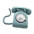 thumbnail image 4 of GUOOL Audio Guest Book Phone Model Classic Antique Design Telephone Landline Phone for Blue, 4 of 9