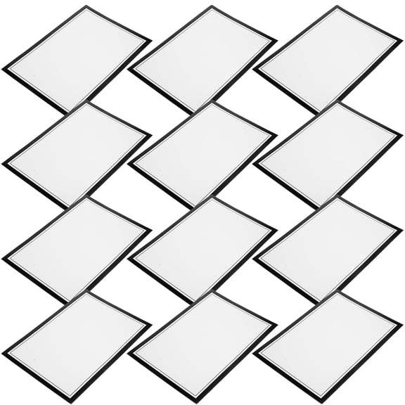unbranded 20Pcs Painting Paper Decorative Cardstocks Blank Painting Cardstocks Thicken Cardstock Drawing Papers