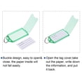 thumbnail image 5 of Uxcell 56x29mm Plastic Luggage Key Tag with Split Ring 5 Colors 20in1 Set, 5 of 6