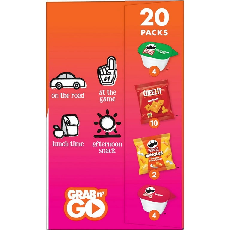 Cheez-It Kellogg's New Crackers Salty Mix - 17.04oz/20ct - Walmart.com