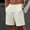 (Casual 141)Beige, variant on Mens Shorts Casual Breeches Fashion Summer Pockets Elastic Waist Drawstring Fifth Breathable Short Pants