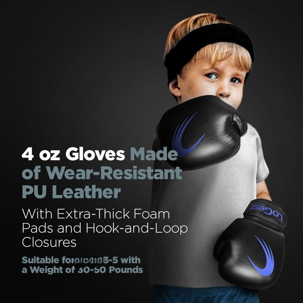 Punching Bag For Boxing Set - Suitable Bags 3-8 Years Of Gloves & Hand Wraps Included Mma Kickboxing Muay Thai Karate