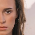 thumbnail image 3 of Large Dainty Hoops, 3 of 3