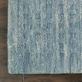 thumbnail image 5 of Nourison Perris Denim 6'6" x 9'6" Area Rug, Solid, Geometric, Easy Clean, Non Shedding, Living Room, Dining Room, Bedroom, Hallway, (7' x 10'), 5 of 9